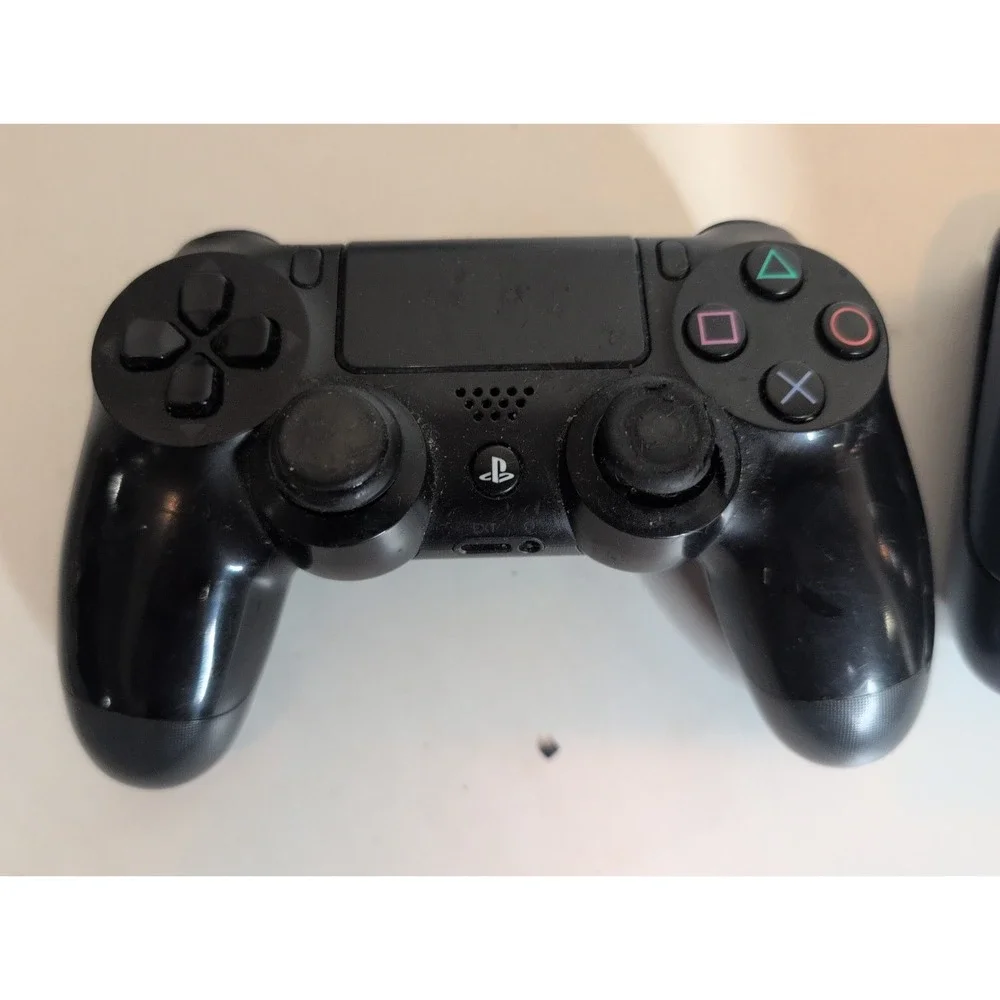 Lot Of 2 PS4 Controllers For Parts Only Blue Black
